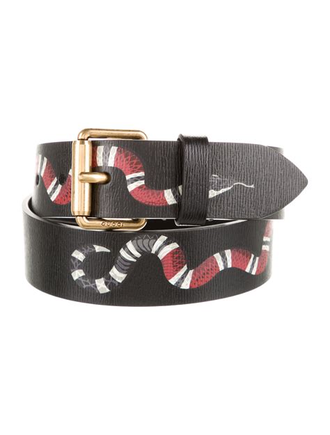 buy gucci king snake leather belt|authentic gucci belts for cheap.